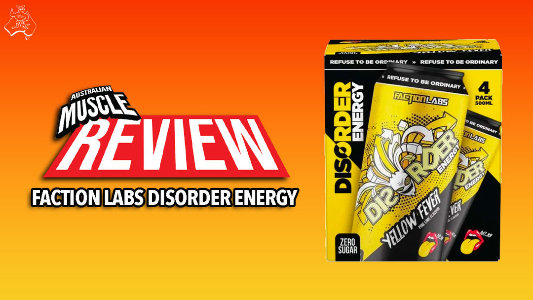 Faction Labs Disorder Energy RTD #AMReview