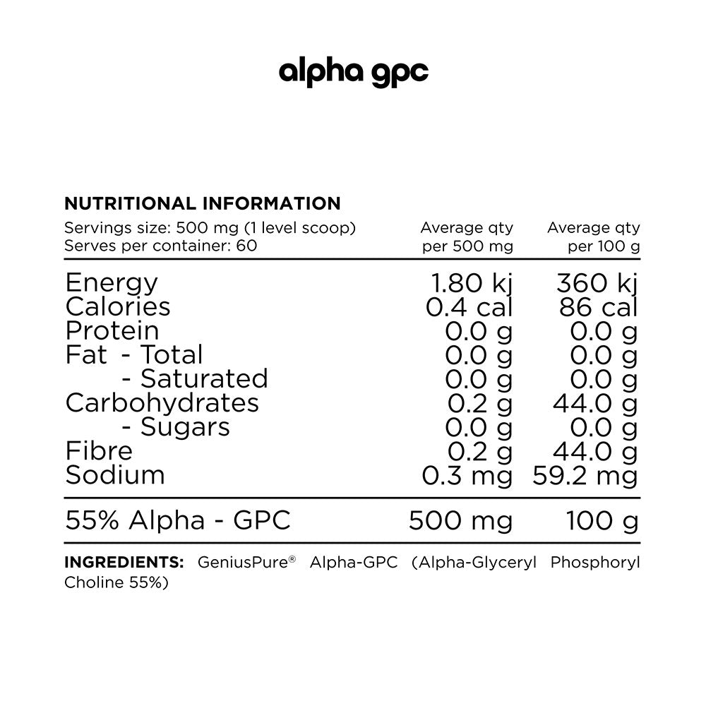 Switch Nutrition Alpha GPC