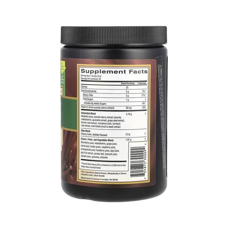 Barlean's Greens Chocolate Silk