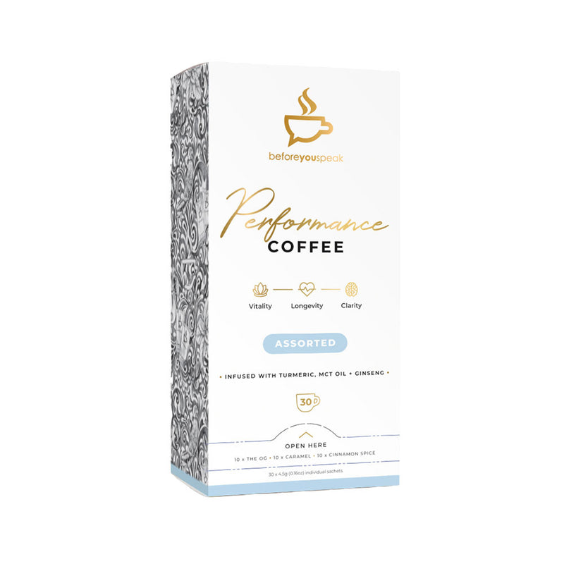 Before You Speak Performance Coffee