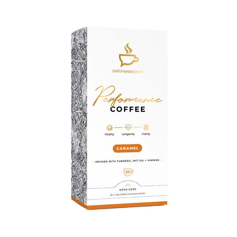 Before You Speak Performance Coffee