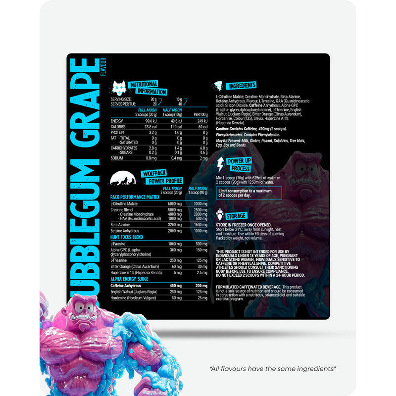 Black Wolf Nutrition Pre