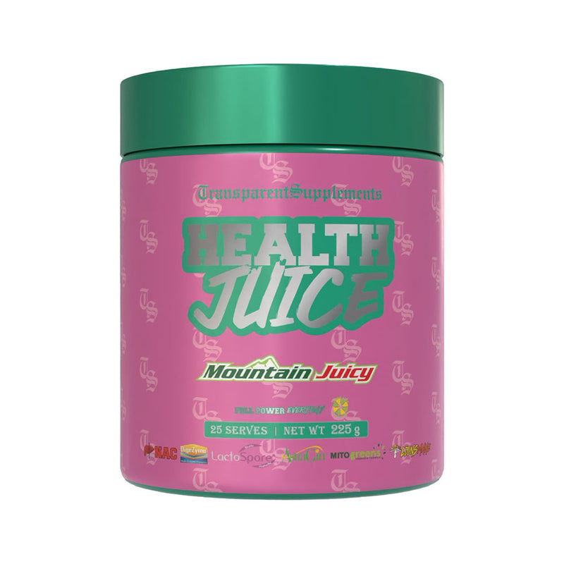 Transparent Supplements Health Juice