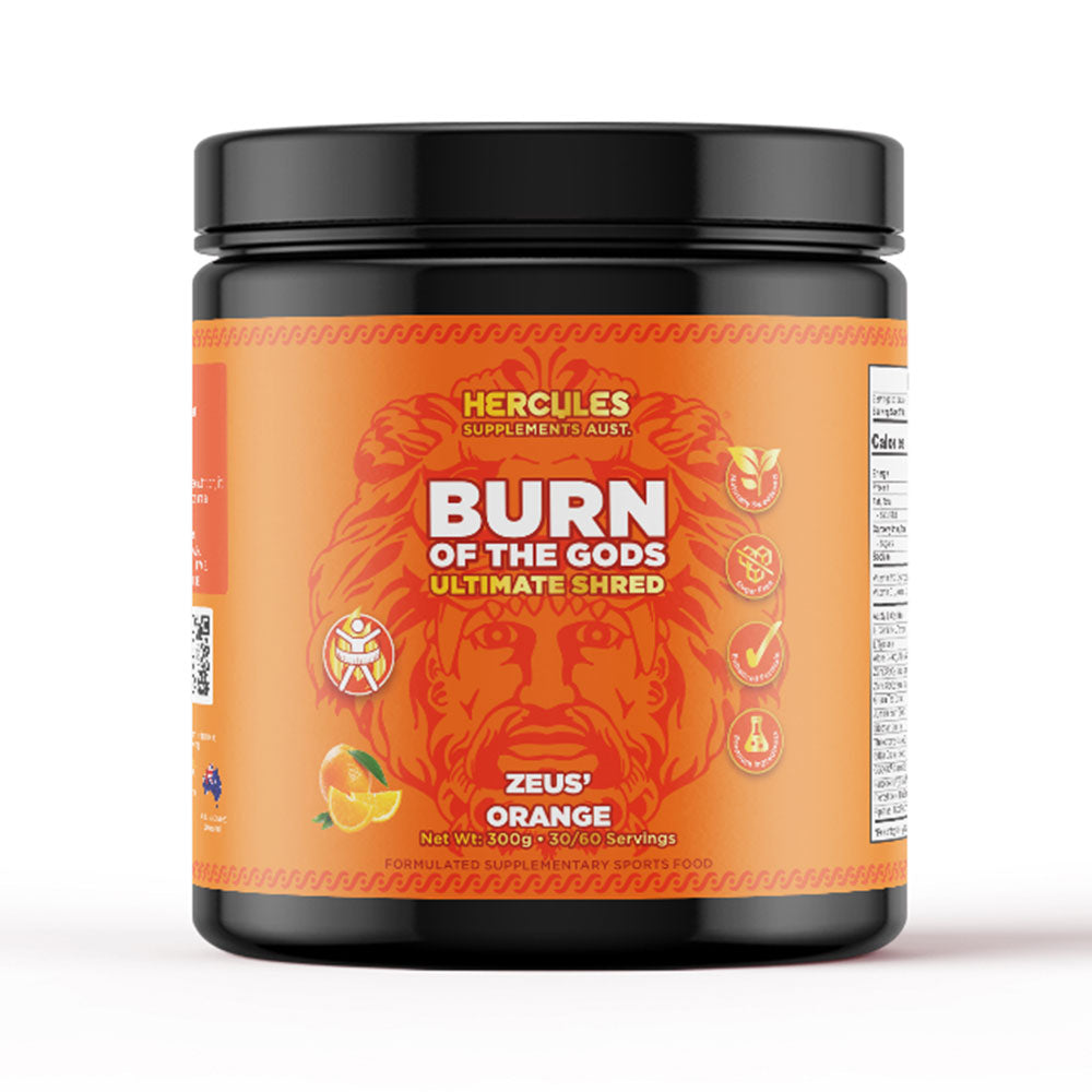 Hercules Supplements Burn of the Gods — Australian Muscle
