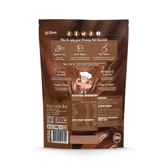 Macro Mike Dreamy Hot Chocolate