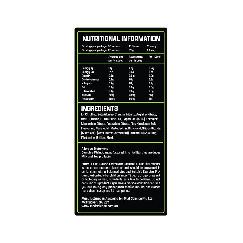 Mad Science Mad Pumps