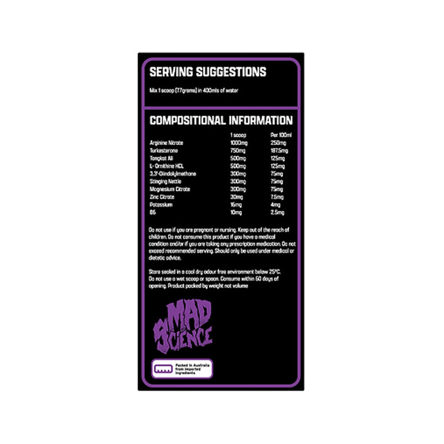 Nutrition panel