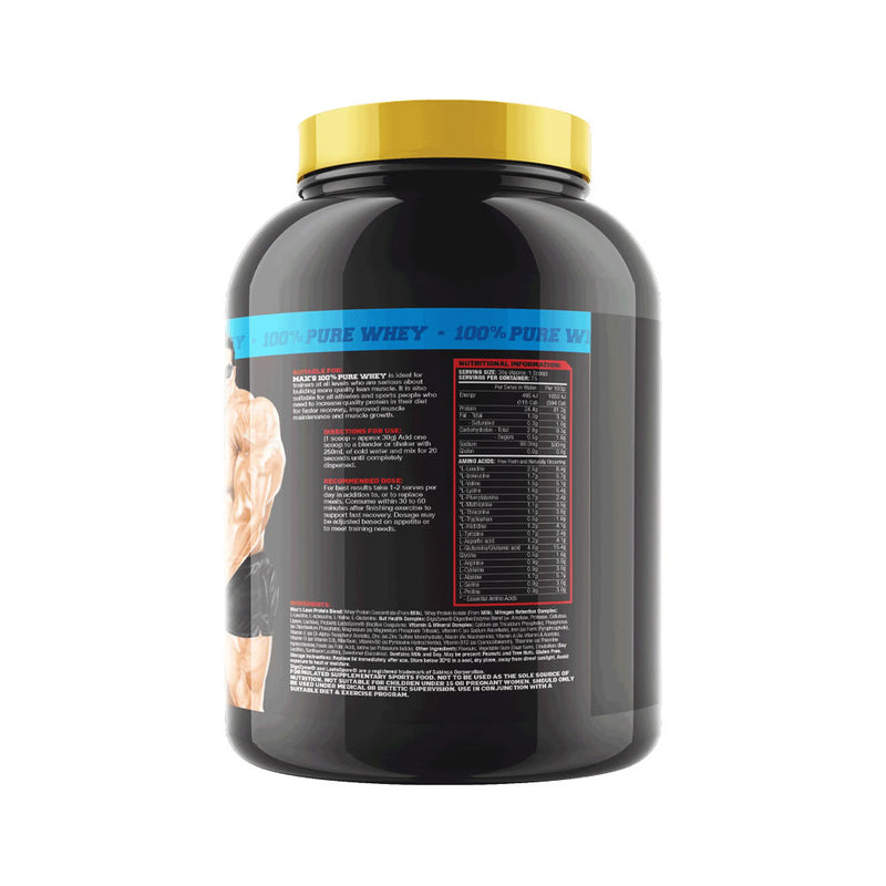 Max's 100% Pure Whey