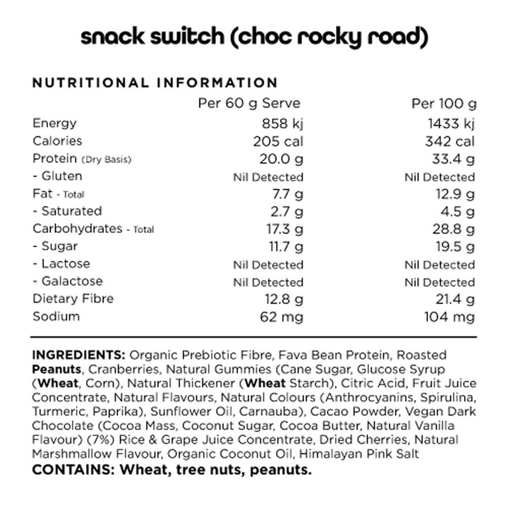 Switch Nutrition Snack Switch