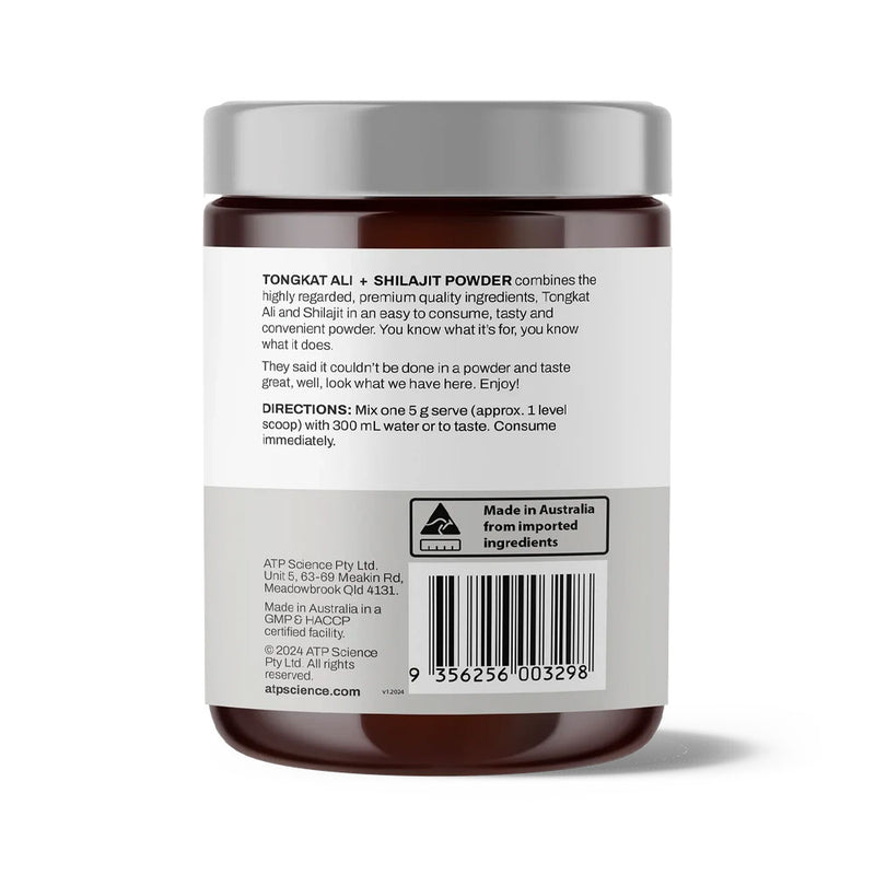 ATP Science Tongkat Ali + Shilajit