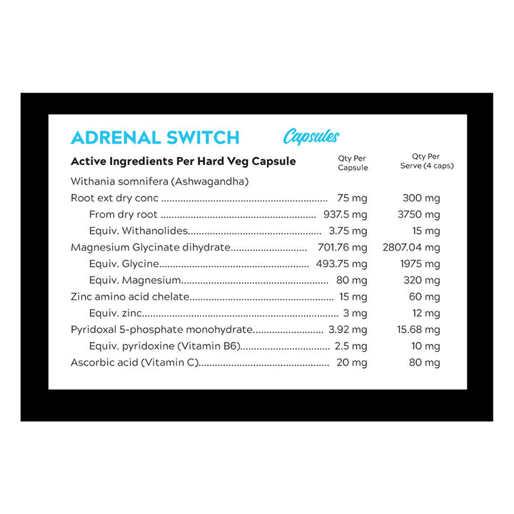Switch Nutrition Adrenal Switch (Capsules)