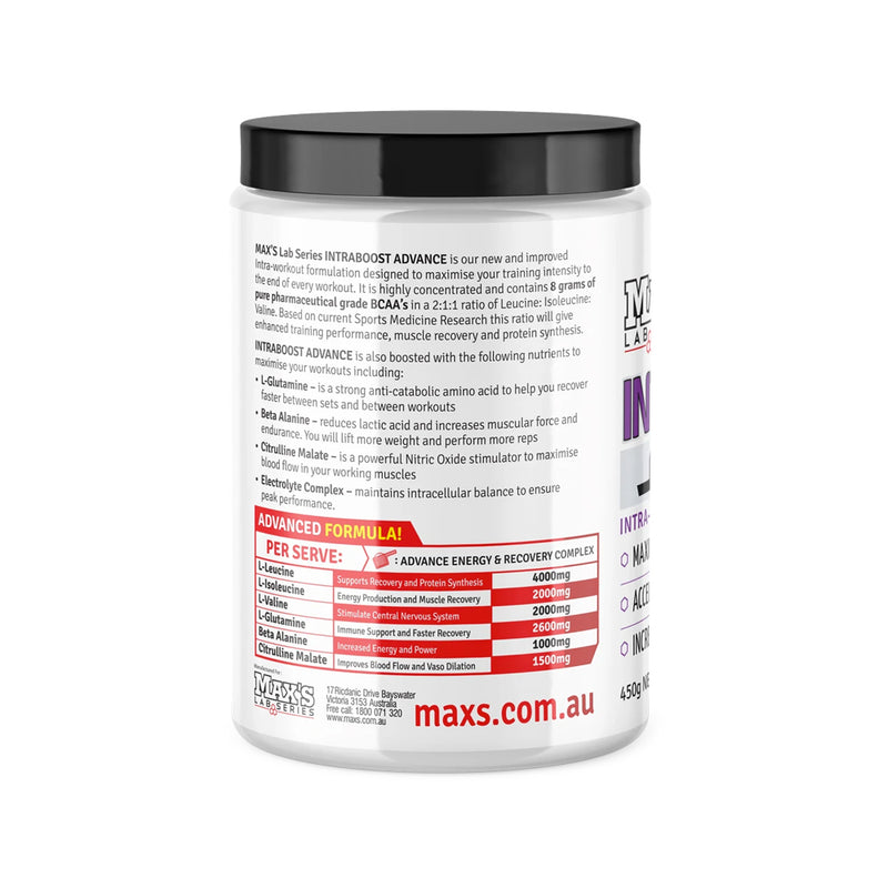 Max's IntraBoost Advance