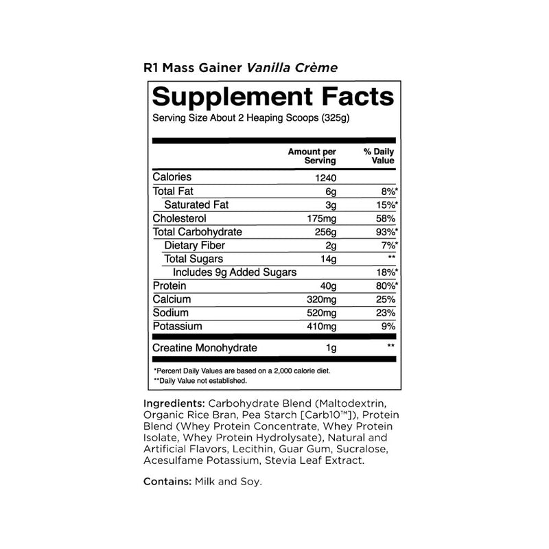 Rule1 R1 Mass Gainer